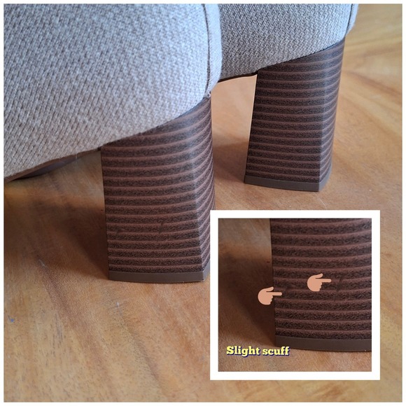 VIVAIA Thalita Boots Womens Size 10 Wool Round-Toe Water-Repellent Heeled UNWORN - Picture 10 of 11